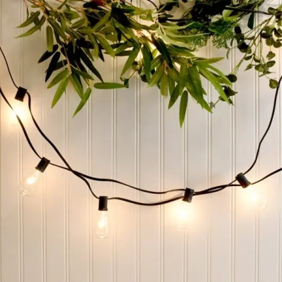 LumaBase Electric String Lights with 10 Edison Bulbs image {2}