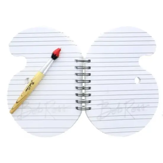 Surreal Entertainment Bob Ross "The Joy of Painting" Paint Palette Journal & Brush Pen image {2}