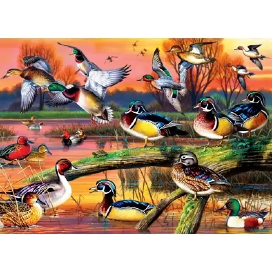 MasterPieces 1000 Piece Jigsaw Puzzle - Autumn Feathers - 19.25"x26.75" image {2}