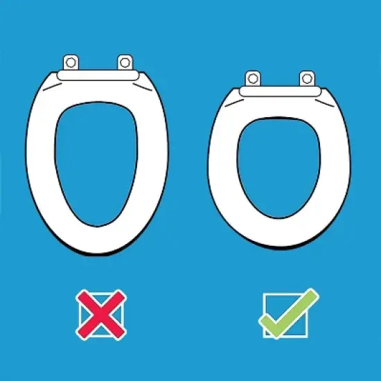 Carex Hinged Toilet Seat Riser - For Standard Seats - White image {2}