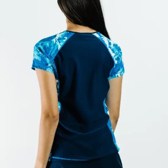 Calypsa - Women's Loose Fit Adele Swim Top image {2}