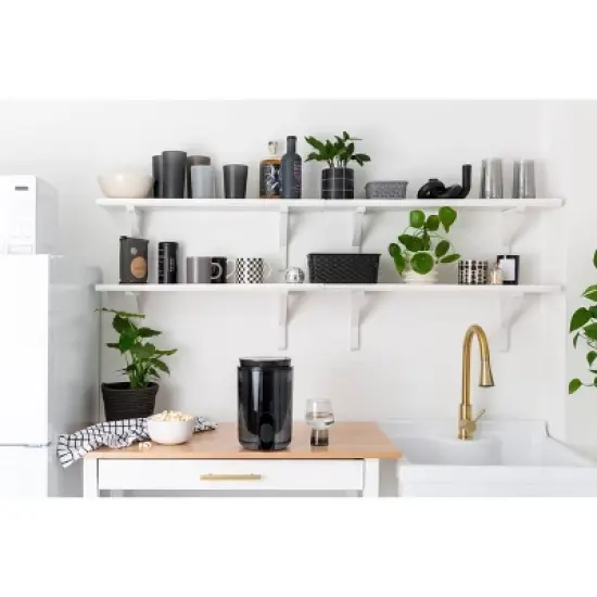 LifeStraw Home 10 Cup Studio Water Filter Dispenser Obsidian image {2}