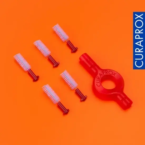 Curaprox CPS 405 Perio Plus Interdental Brushes, 5-Pack &ndash; Precision Cleaning for Narrow Periodontal Spaces image {4}