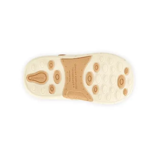 Stride Rite Quinn Kid's Leather Easy On/Off Boot | 4 | Honey Tan image {6}