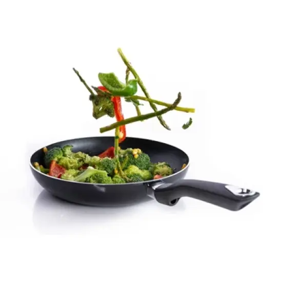 IMUSA Nonstick Bistro Saute Pan - Black image {8}