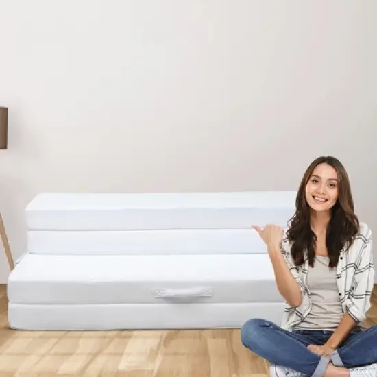 Cheer Collection 6" Memory Foam Folding Mattress image {12}