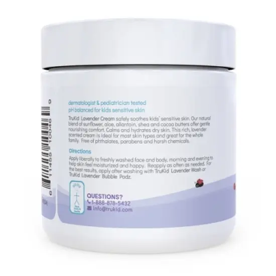 TruKid Lavender Body Lotion for Kids 4oz image {5}