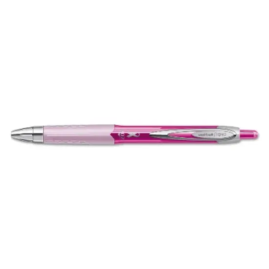 uni-ball 207 Retractable Gel Pen 0.7mm Ink Pink Barrel 2003896 image {3}