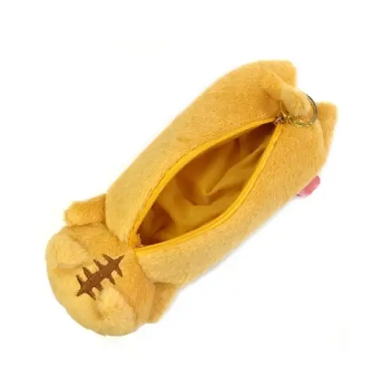 Wrapables Cute Cat Pouch Plush Pencil Case, Tabby image {1}