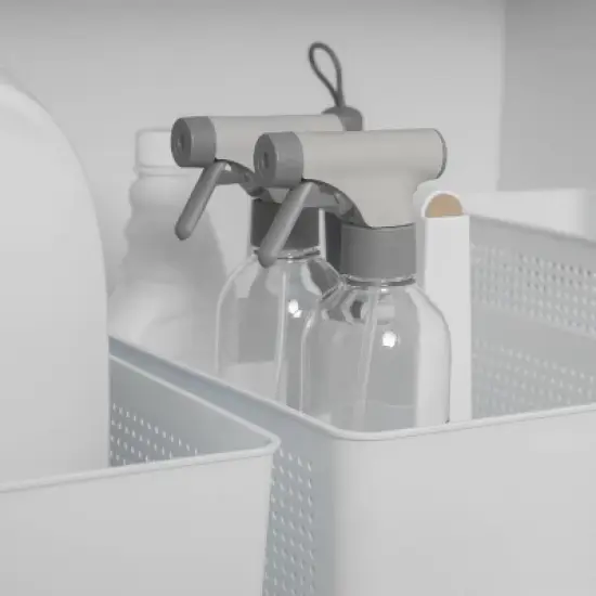 OU Reusable Cleaning Spray Bottle - 16 oz, Adjustable Nozzle & Safety Lock, Multipurpose for Cleaning, Plant Care & Hair image {8}