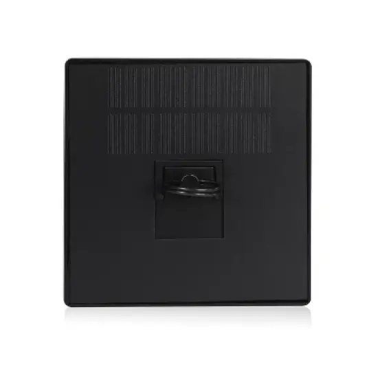 Techko Maid Solar Portable Edison Bulb Outdoor Lantern Matte Black image {7}