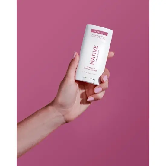 Native Sensitive Skin Deodorant - Vanilla & Cactus Flower - 2.65oz image {2}