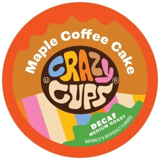 Decaf Maple Coffee Cake Flavored Coffee Pods image {3}