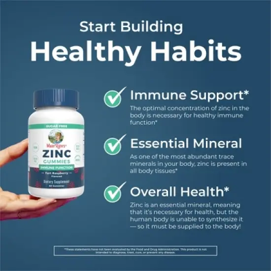 MaryRuth's Zinc Gummies, 60 ct image {4}