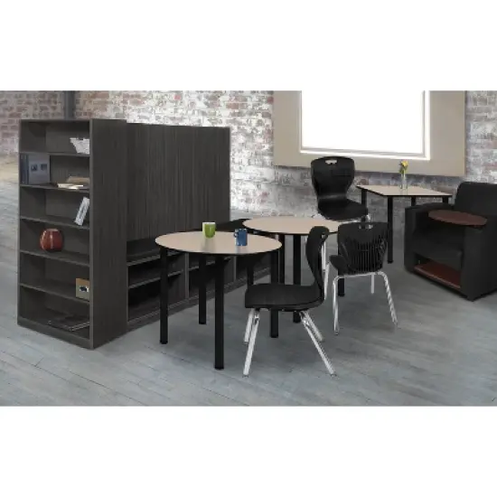 Rochester Round Slim Dining Table - Regency image {1}