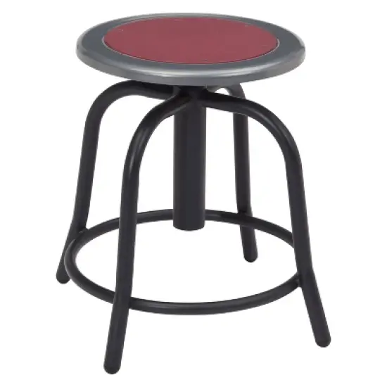 18"-24" Height Adjustable Swivel Accent Stool - Hampden Furnishings image {7}