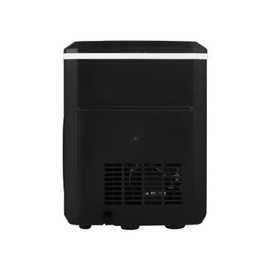 Frigidaire 26lb Compact Ice Maker - Black: Portable Countertop Ice Machine, Bullet Ice, 26lb Daily Production image {4}
