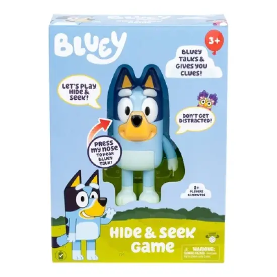 Bluey Hide & Seek Talking Figure Game: Creative Thinking for 2+ Players, Action Board Game image {12}