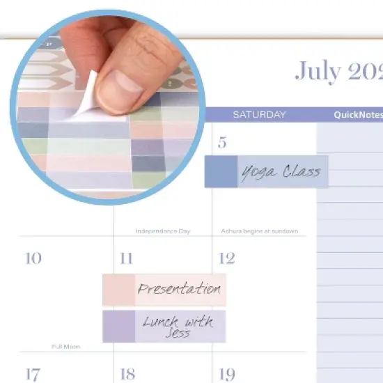 Cambridge 2025-2026 Weekly/Monthly Small Rainbow Skies Planner image {7}