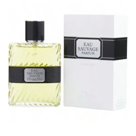 Eau Sauvage Parfum By Christian Dior Bergamot, Vetiver, Myrrh Men Eau De Parfum Spray 3.4 Oz (New Packaging) 2011 Daytime 3.4 Oz Fragrance image {1}