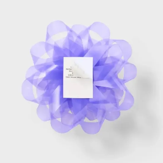 Purple Pet Bow - Spritz&trade;: Solid Decorative Gift Packaging Accessory, 6" Polypropylene Ribbon for All Occasions image {2}