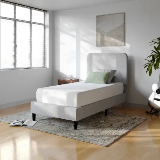 Emma and Oliver 3-Layer Memory Foam Mattress in a Box with Green Tea Infusion, Cooling Gel, CertiPUR-US Certified Foam and Washable Cover image {13}