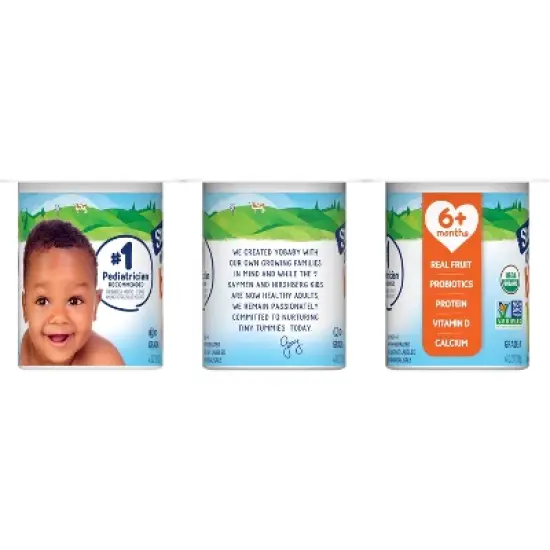 Stonyfield Organic YoBaby Whole Milk Yogurt image {3}