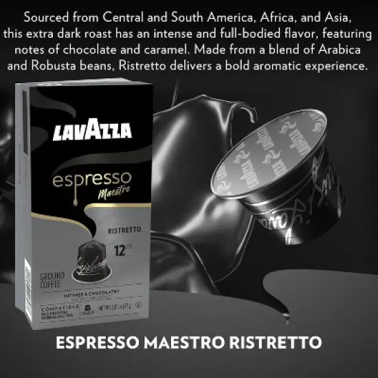 Lavazza Espresso Variety Pack of Aluminum Capsules Compatible with Nespresso* Original Machines, Contains Light, Medium, and Dark Roast (60 Capsules) image {2}