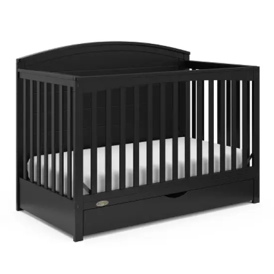 Graco Bellwood 5-in-1 Convertible Crib with Drawer image {13}