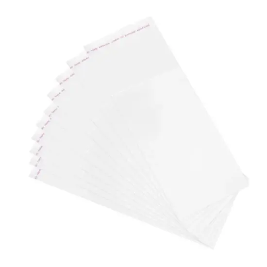 Unique Bargains Self-Sealing Water Resistant Cello Poly Bags for Packing Cookies 1000 Pcs image {6}