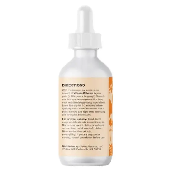 LilyAna Naturals Vitamin C Face Serum - 1oz image {2}