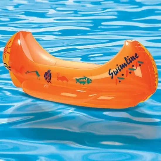 Swimline Inflatable Canoe Swimming Pool Float - 48" image {3}