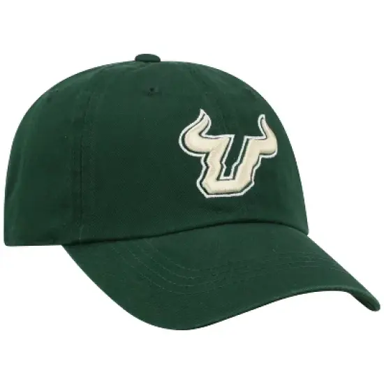 NCAA South Florida Bulls Unstructured Washed Cotton Hat: Adjustable Lightweight Cap image {1}