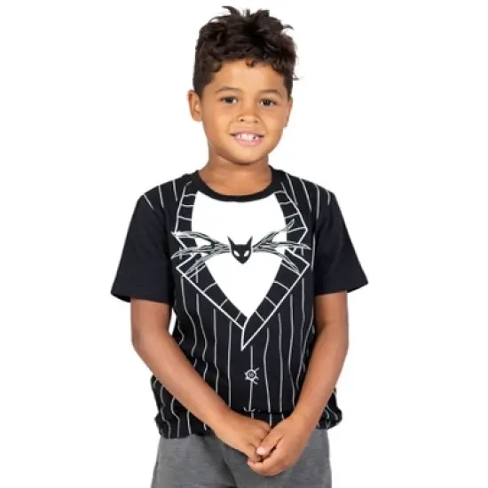 Disney Nightmare Before Christmas Jack Skellington - 3 Pack T-Shirts Little Kid to Big Kid image {1}