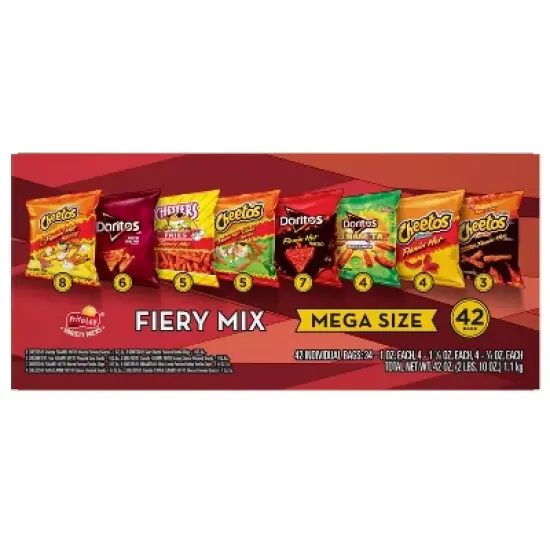Frito-Lay Fiery Snack Mix Variety Pack - 42ct/42oz image {2}