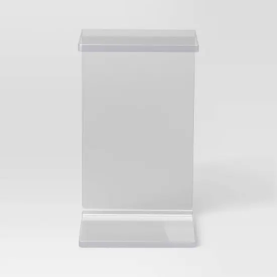 Acrylic C Shaped Side Table Clear - Room Essentials&trade; image {2}