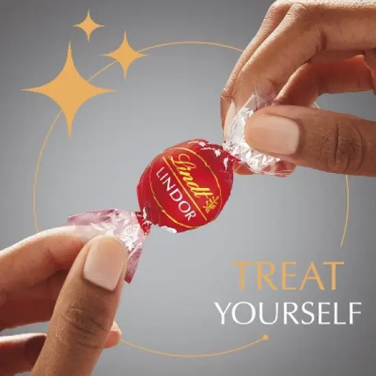 Lindt Lindor Milk Assorted Chocolate Candy Truffles - 15.2 oz. image {3}