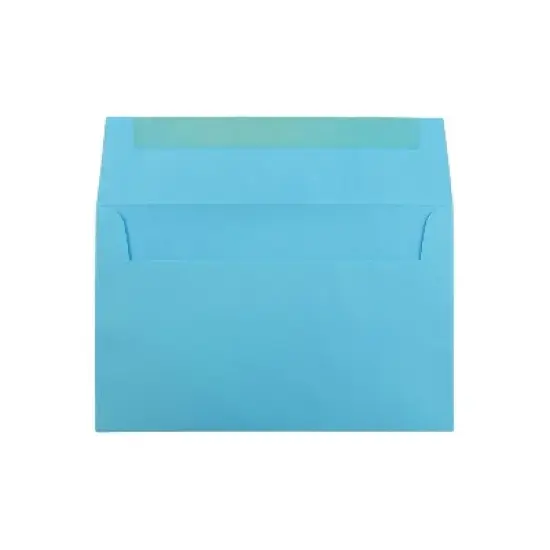 JAM Paper A10 Colored Invitation Envelopes 6 x 9.5 Blue Recycled Bulk 250/Box (95443H) image {1}