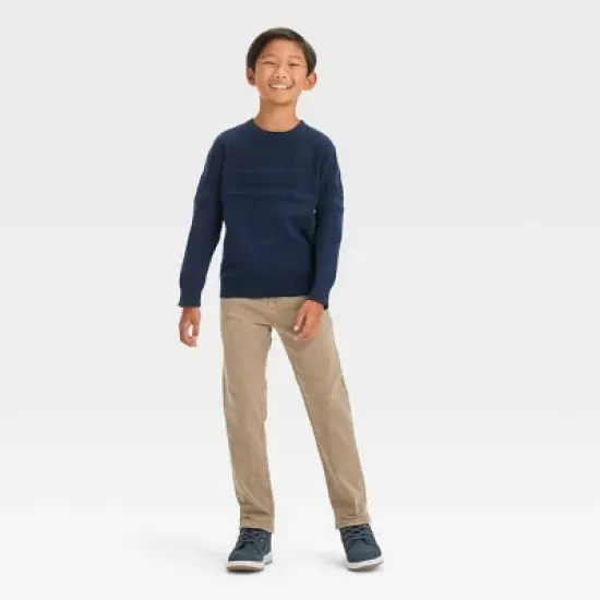 Boys' Crewneck Knit Pullover Sweater - Cat & Jack&trade; image {2}