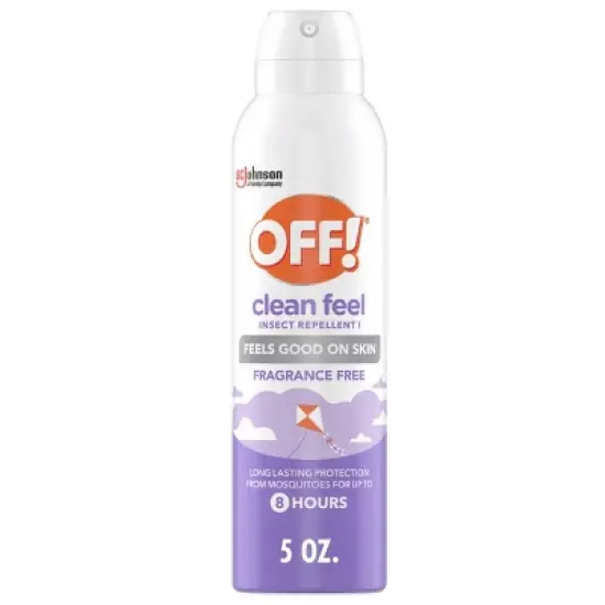 OFF! Clean Feel Mosquito Repellent Picaridin&nbsp;DEET-free Bug Spray - 5oz image {14}