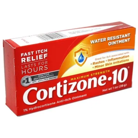 Cortizone 10 Water Resistant Anti-Itch Ointment, 1 Ounce image {1}