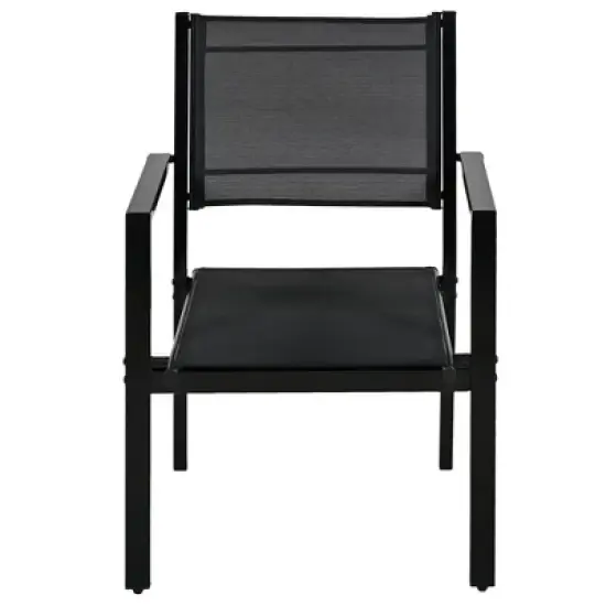 High-quality Steel Outdoor Table and Chair Set, Suitable for Patio, Balcony, Backyard image {9}