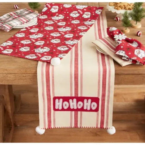 Dii Ho Ho Ho Santa! Embellished Table Runner image {1}
