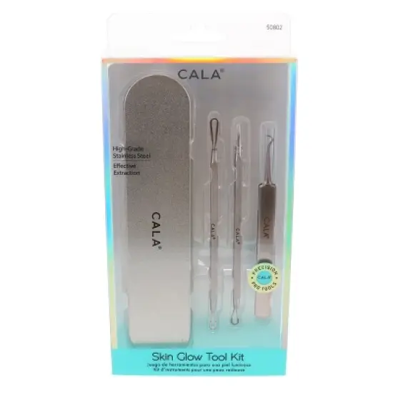 CALA Rose Gold Blemish Rescue Kit 2 pc & Skin Glow Tool Kit 3 ct Combo Pack image {7}