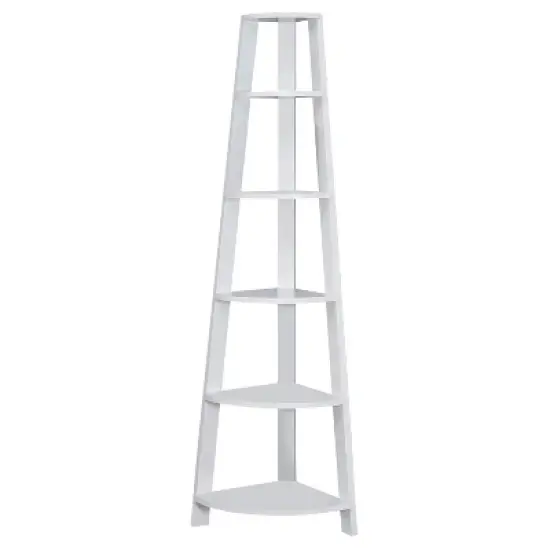 Bookcase with Corner Accent &Eacute;tag&egrave;re 60" - EveryRoom&reg; image {8}