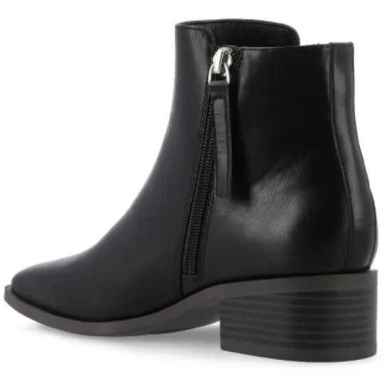 Journee Collection Medium and Wide Width Women's Tru Comfort Foam&trade; Cappri Booties image {6}
