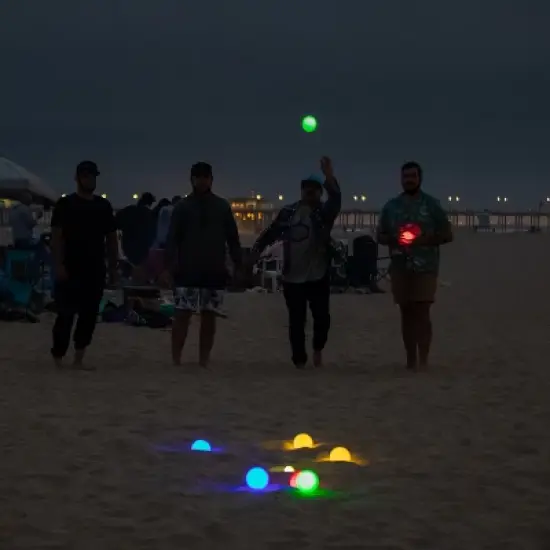 GoSports LED Bocce Ball Game Set image {3}