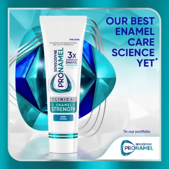 Sensodyne Pronamel Clinical Enamel Strengthening and Deep Clean Toothpaste - 3.4oz image {2}