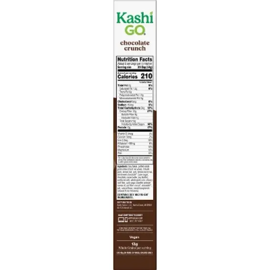 Kashi Go Chocolate Crunch Breakfast Cereal - 16oz image {10}