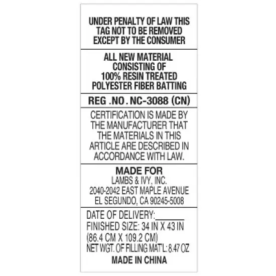 Lambs & Ivy 3pc Tinker Bell Crib Bedding Set image {11}